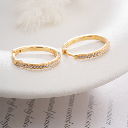 ARIANA ZIRKONIA ÖRONHÄNGAR | 925 SILVER