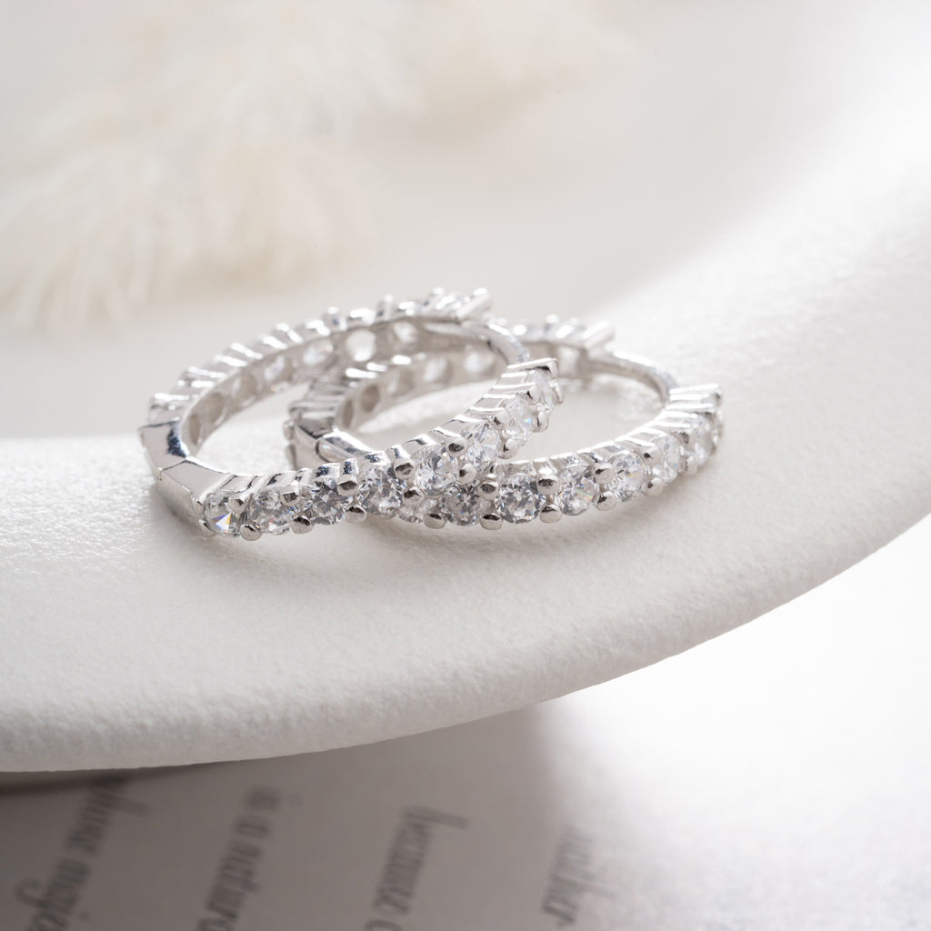 GRACE ÖRONHÄNGAR | 925 SILVER