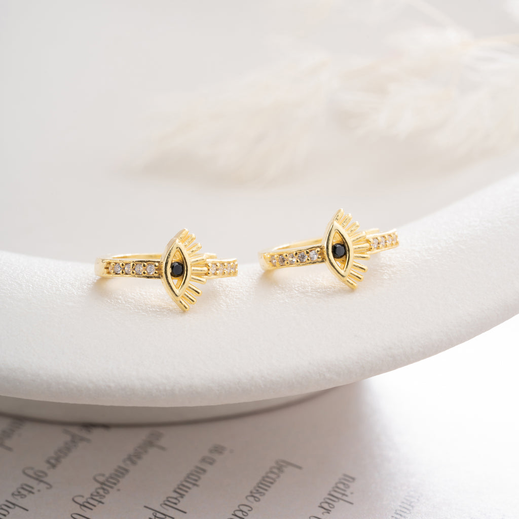 MAYA ÖGONÖRHÄNGEN | 925 SILVER