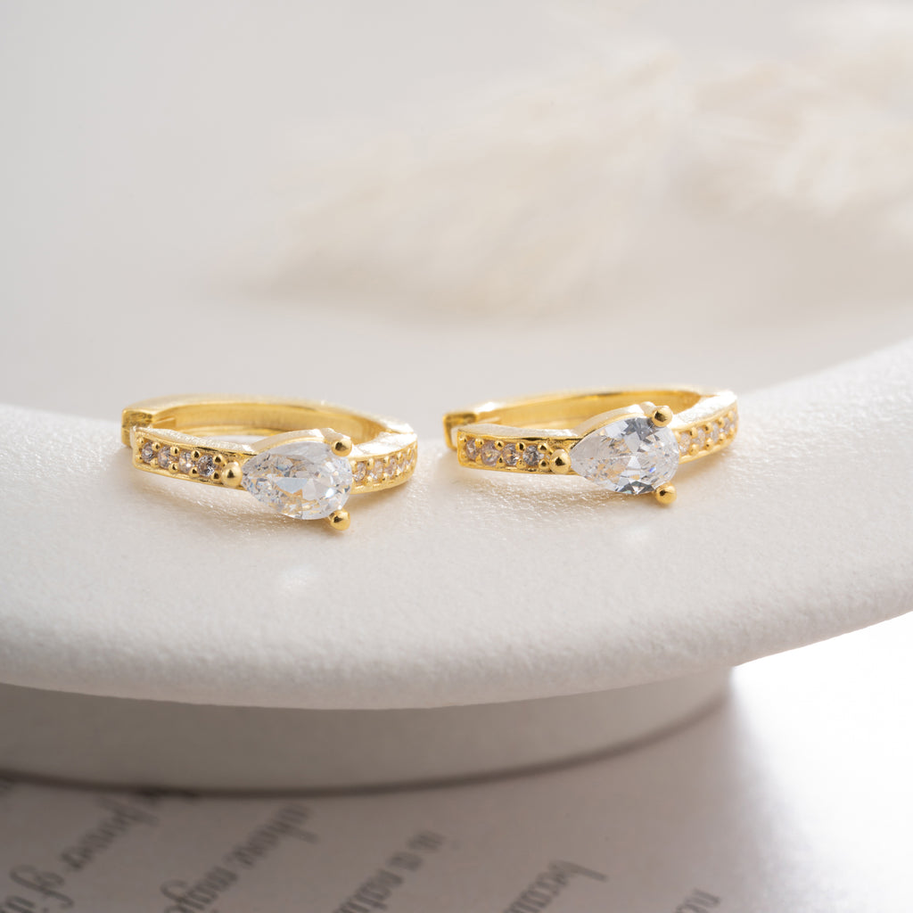 MAYA DROPPHÄNGNING | 925 SILVER