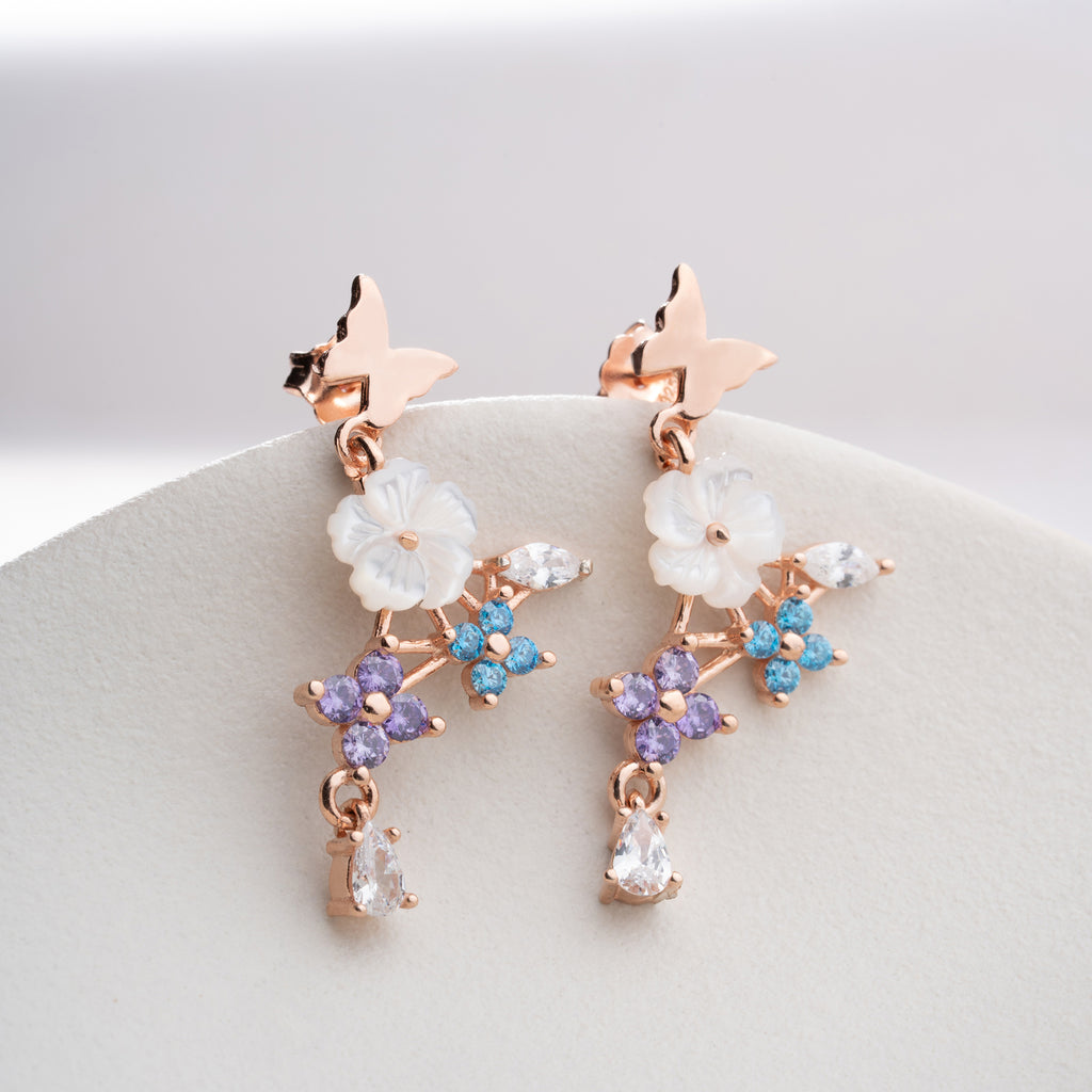 CLEA II ÖRHÄNGEN | 925 SILVER