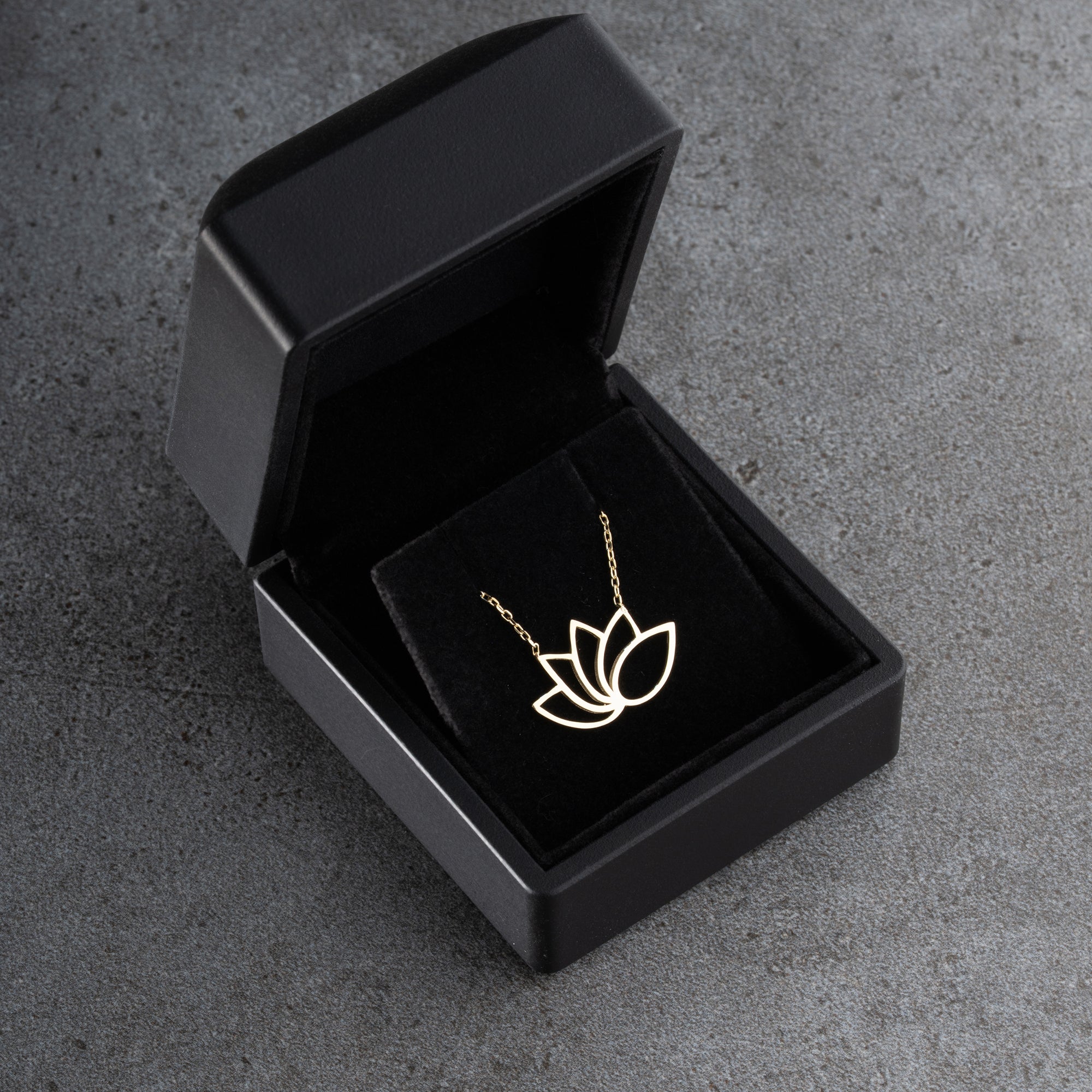 ENKEL LOTUSHALSBAND | 925 SILVER