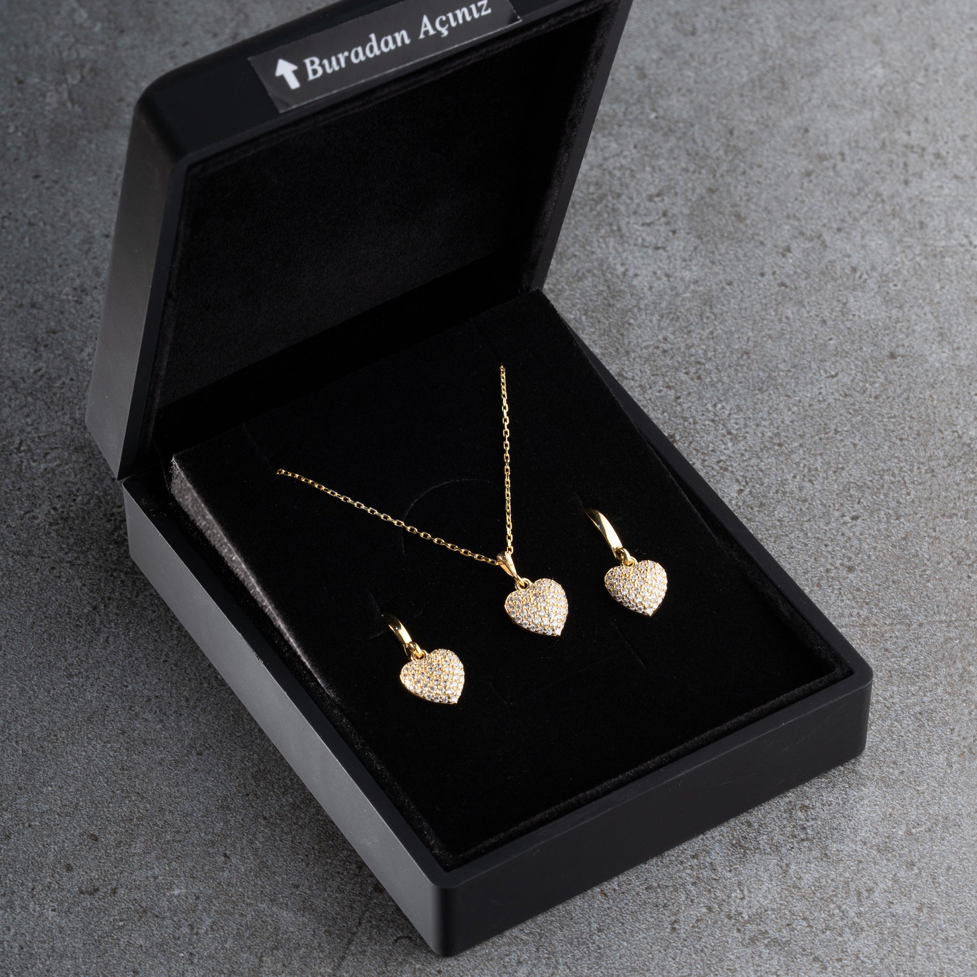 HJÄRTA-SET | 925 SILVER