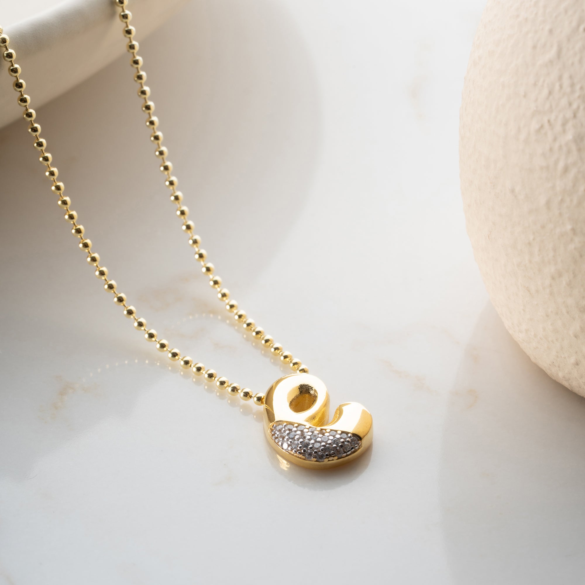 BUBBLEBREV-HALSBAND | 925 SILVER