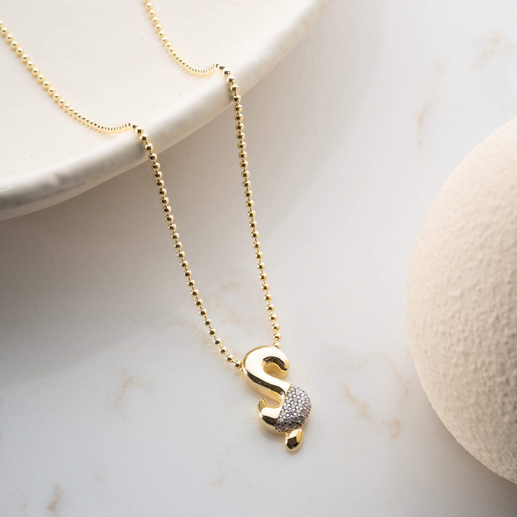 BUBBLEBREV-HALSBAND | 925 SILVER