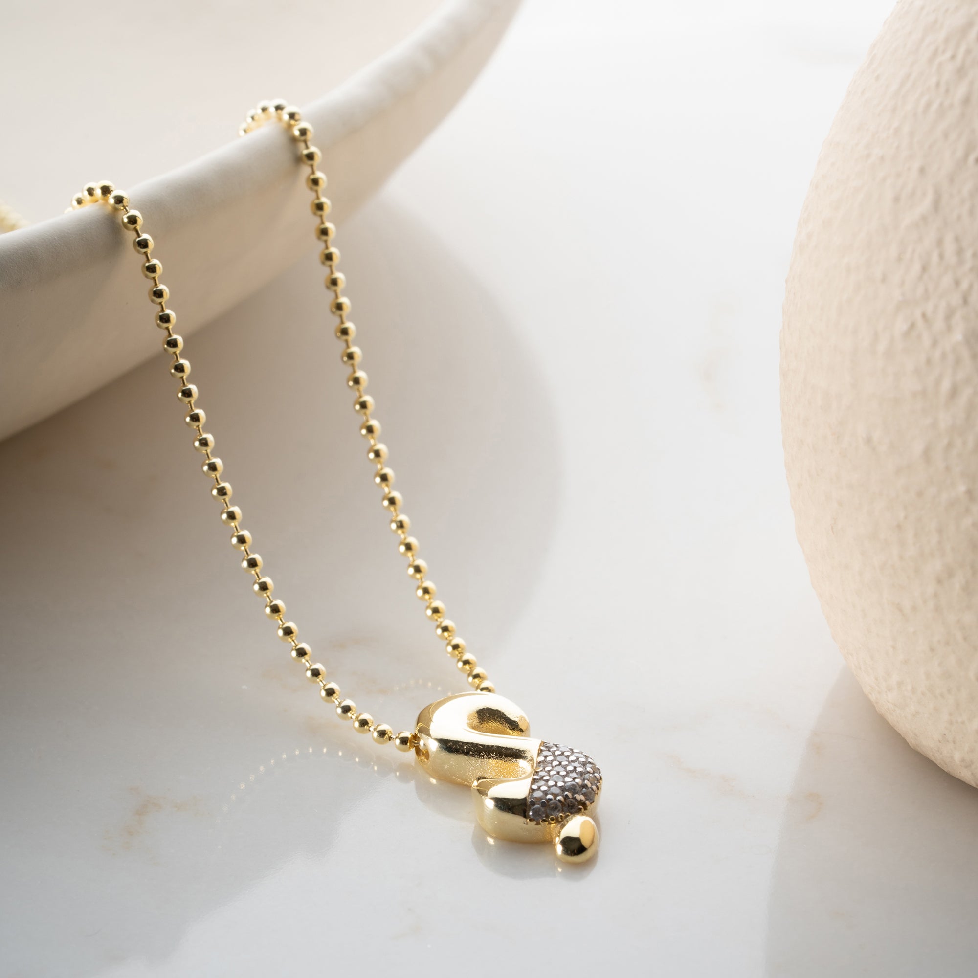 BUBBLEBREV-HALSBAND | 925 SILVER