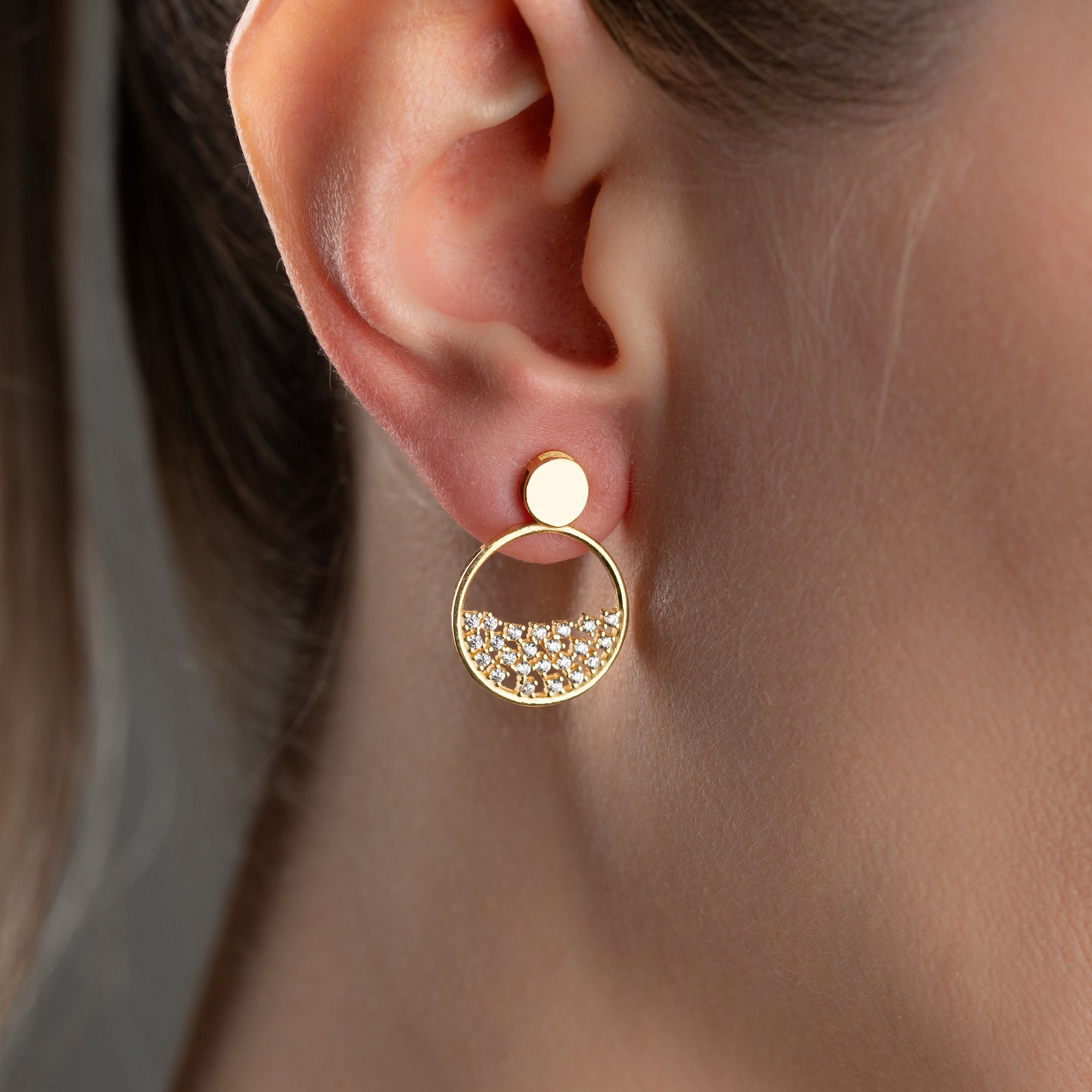 CIRCE ÖRHÄNGEN | 925 SILVER