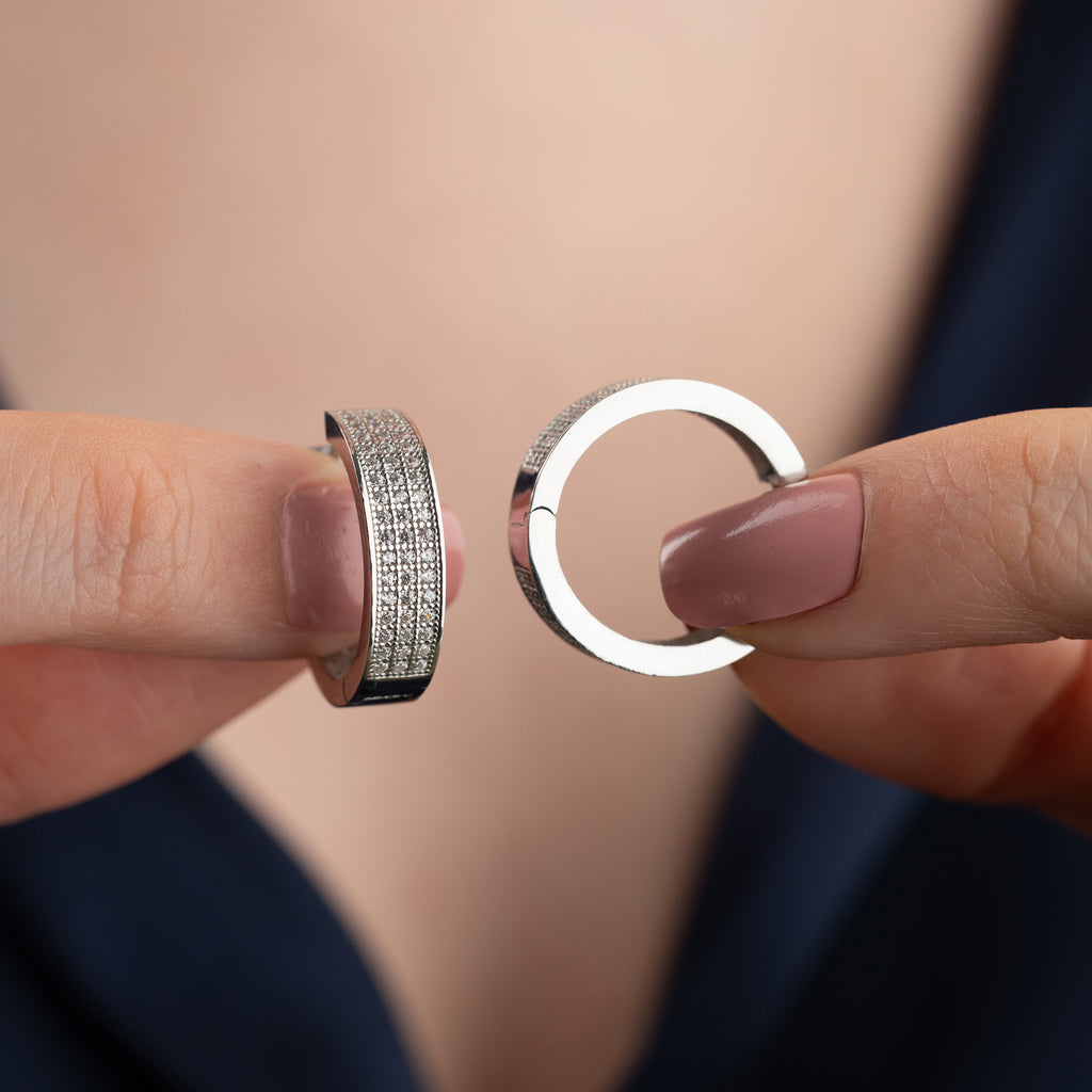 RHEA ÖRHÄNGEN | 925 SILVER