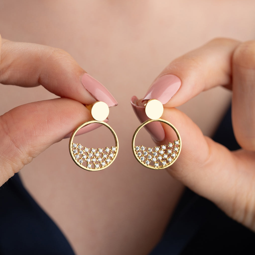 CIRCE ÖRHÄNGEN | 925 SILVER