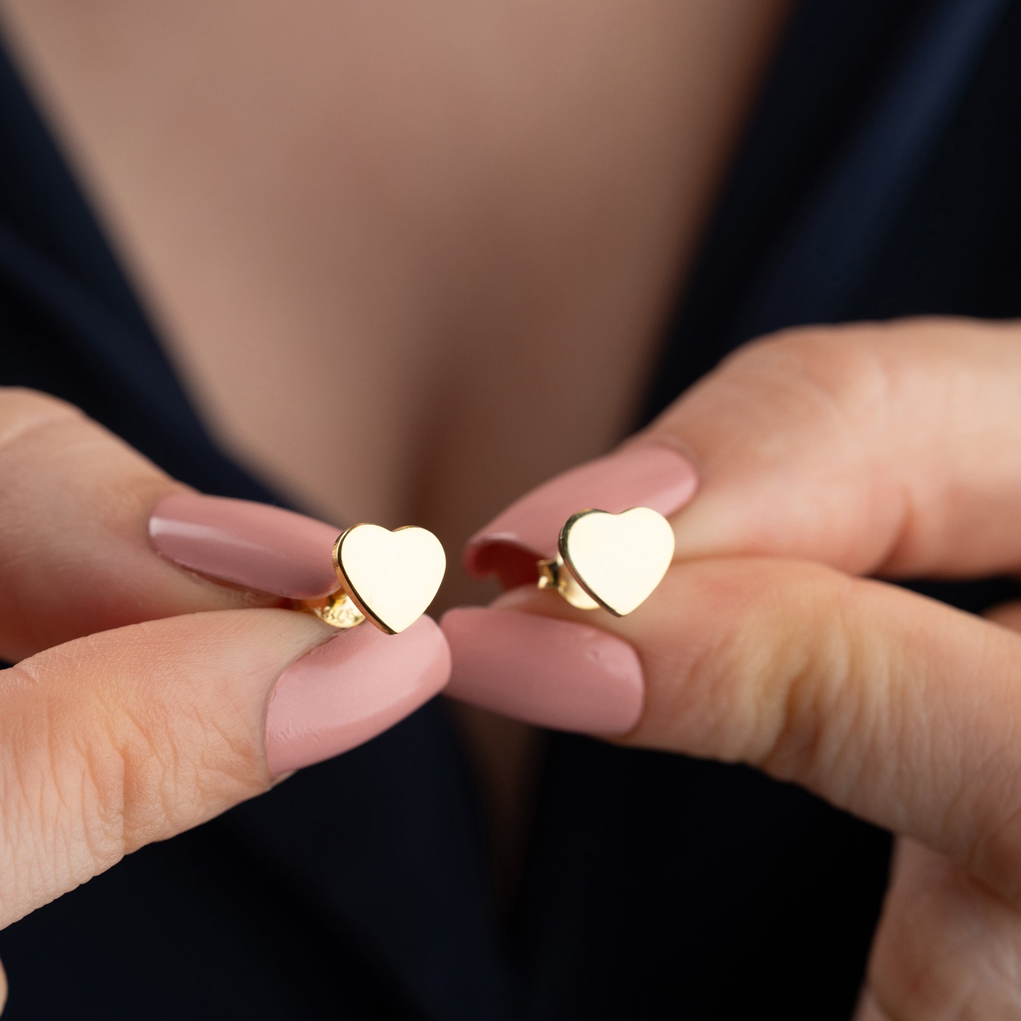 MINI HJÄRTA ÖRHÄNGEN | 925 SILVER