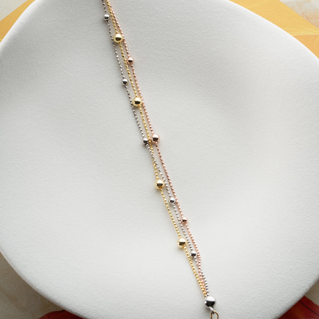 TRICOLOR ARMBAND | 925 SILVER