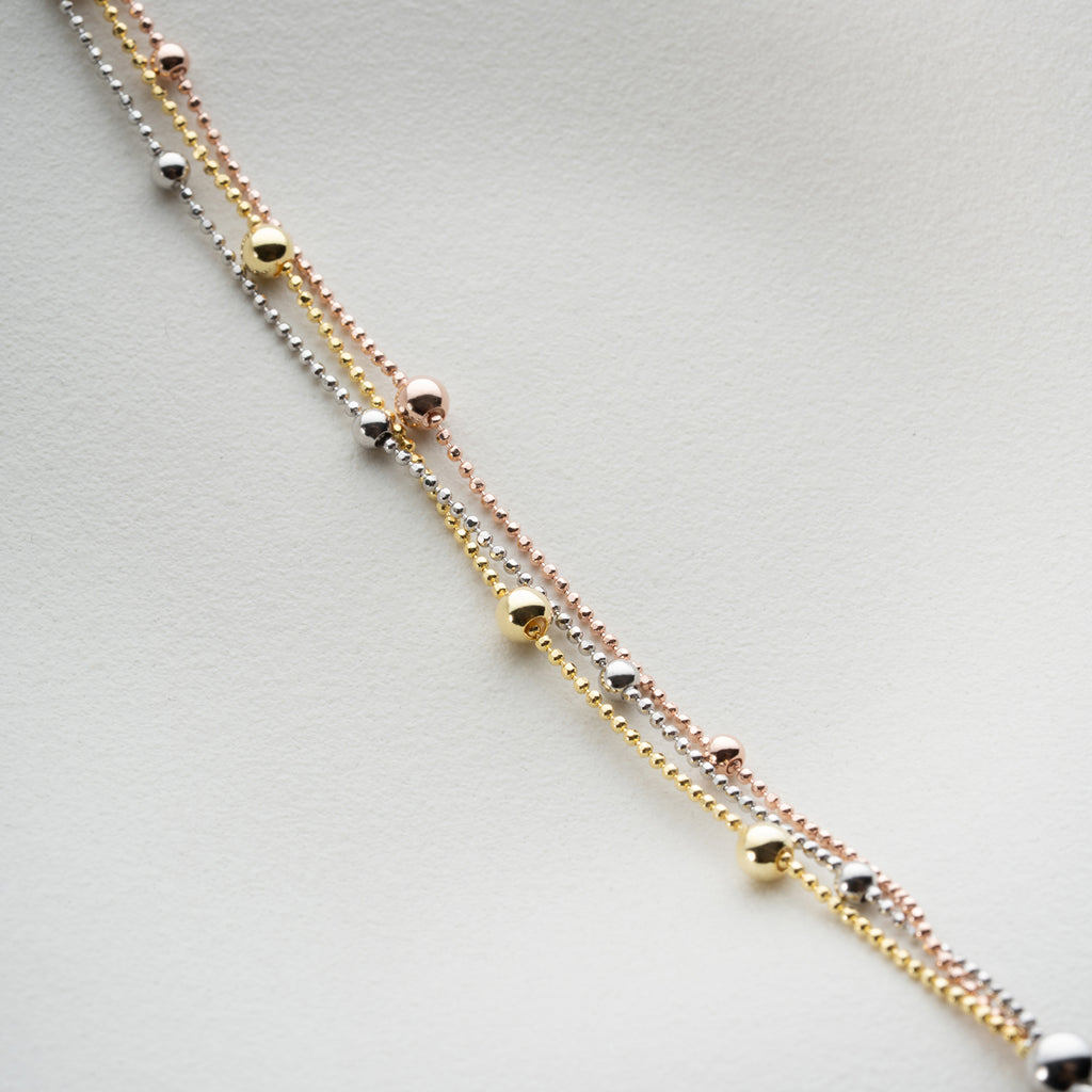 TRICOLOR ARMBAND | 925 SILVER