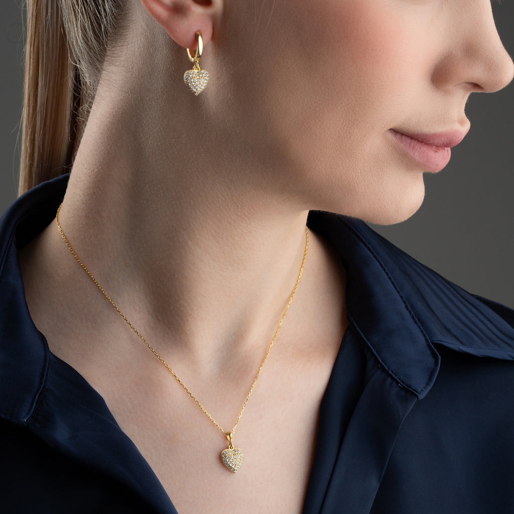 HJÄRTA-SET | 925 SILVER