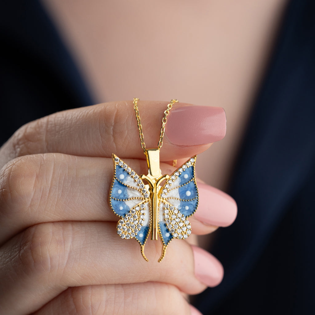 KRAGE MED VILGGRAVER | 925 SILVER