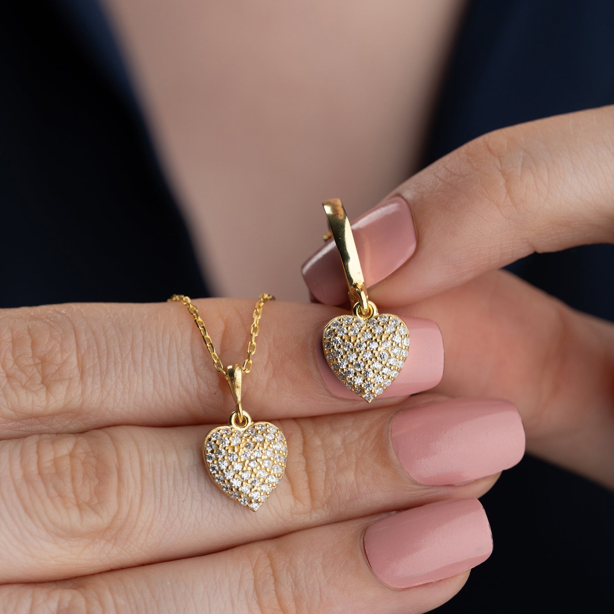 HJÄRTA-SET | 925 SILVER