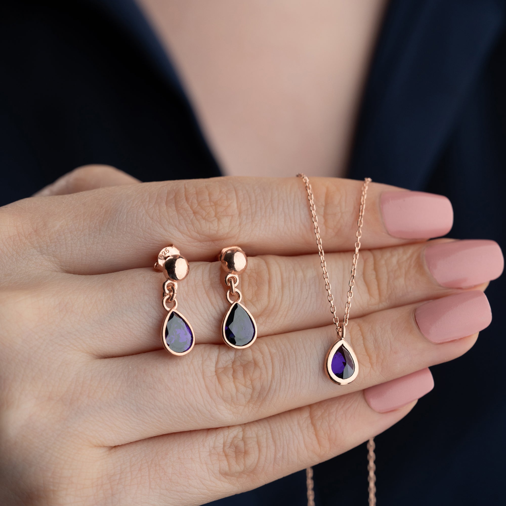 VIOLETT SET | 925 SILVER