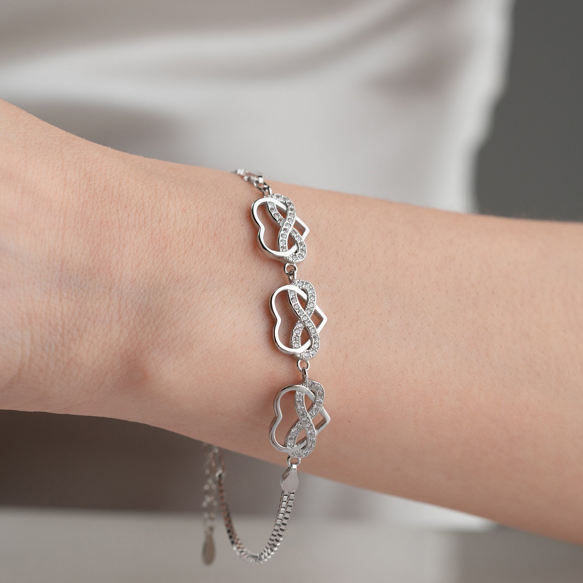 INFINITY-ARMBAND | 925 SILVER