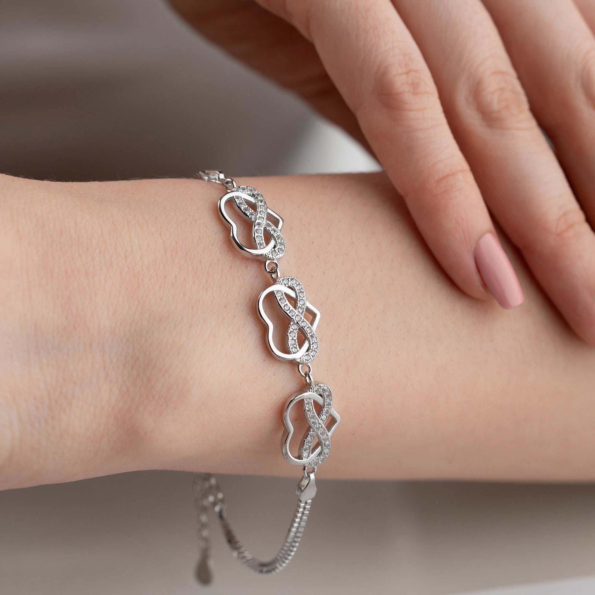 INFINITY-ARMBAND | 925 SILVER