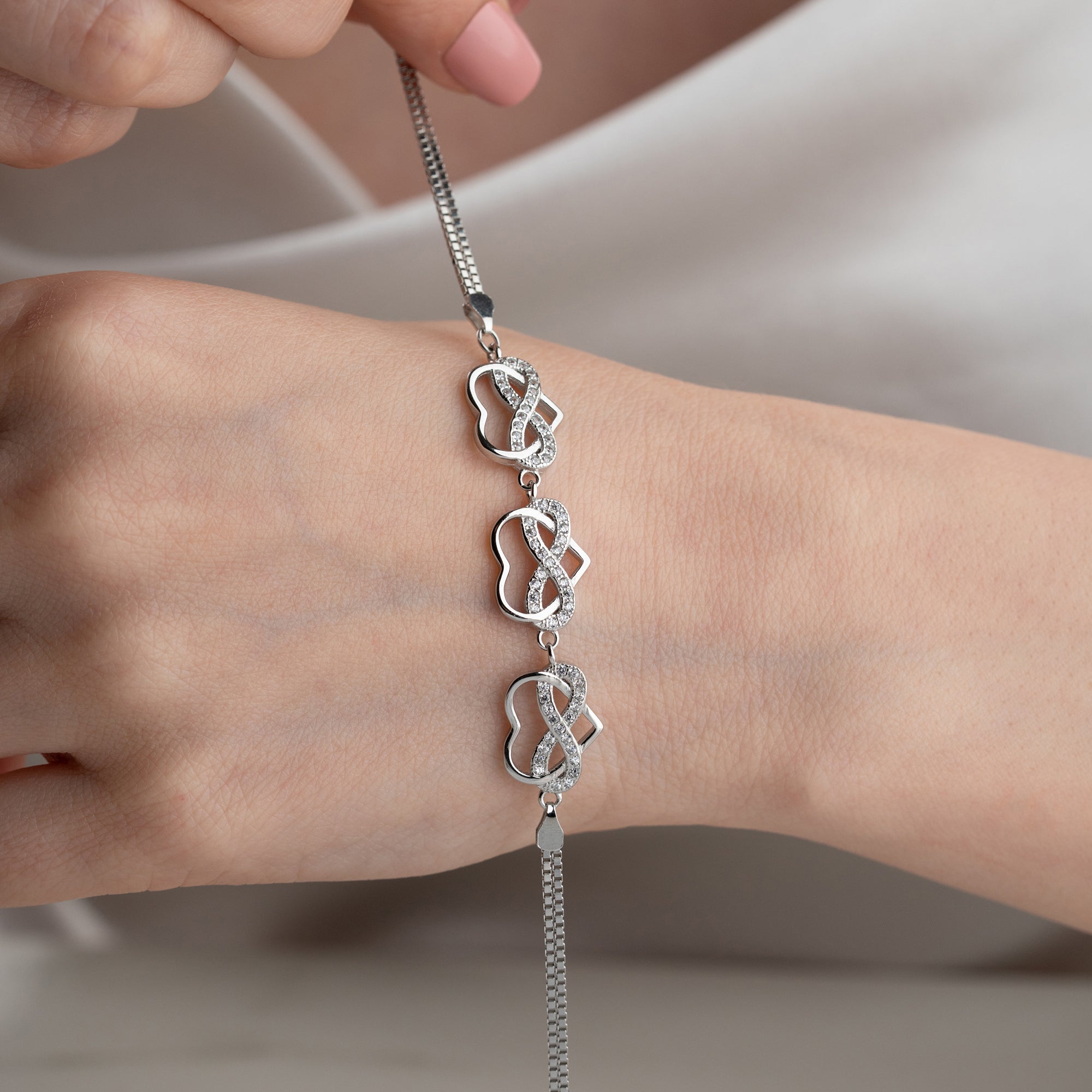 INFINITY-ARMBAND | 925 SILVER