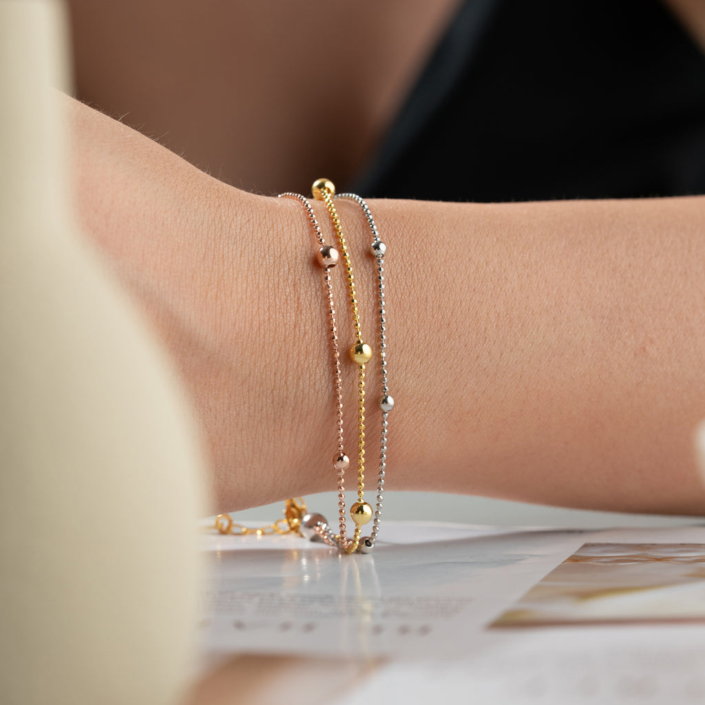 TRICOLOR ARMBAND | 925 SILVER