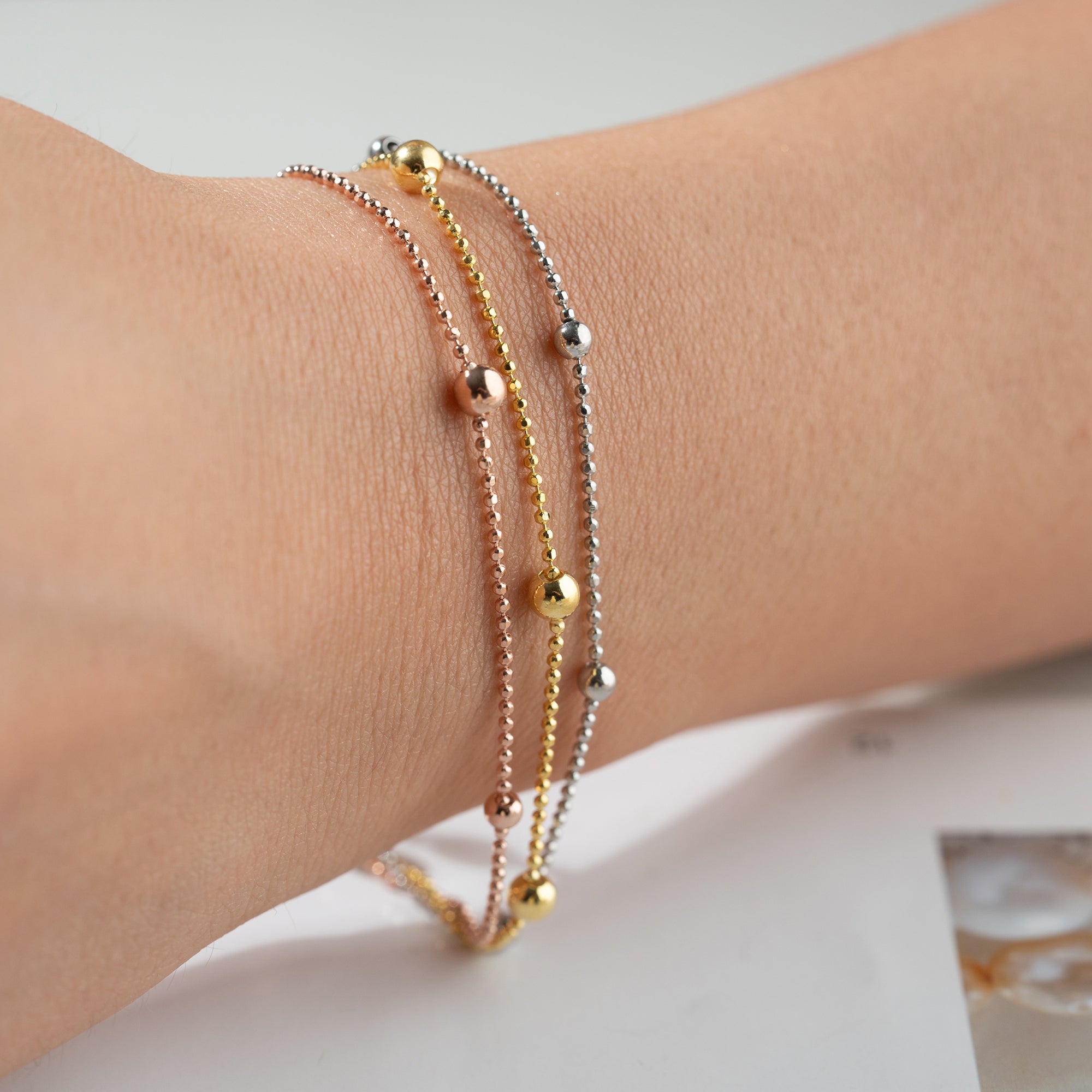 TRICOLOR ARMBAND | 925 SILVER