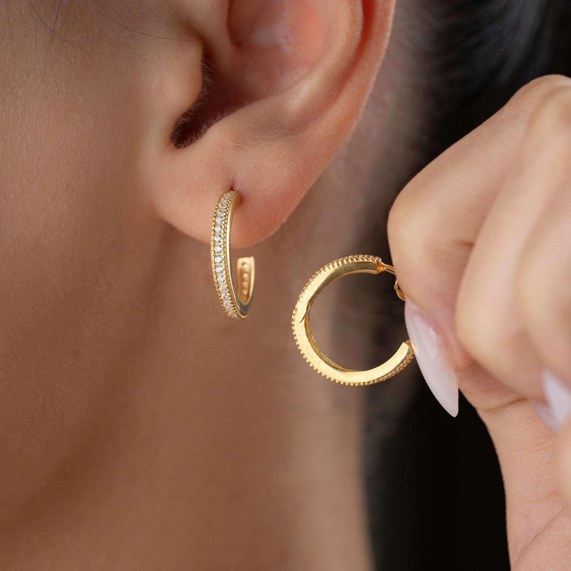 ADELE ÖRHÄNGEN | 925 SILVER