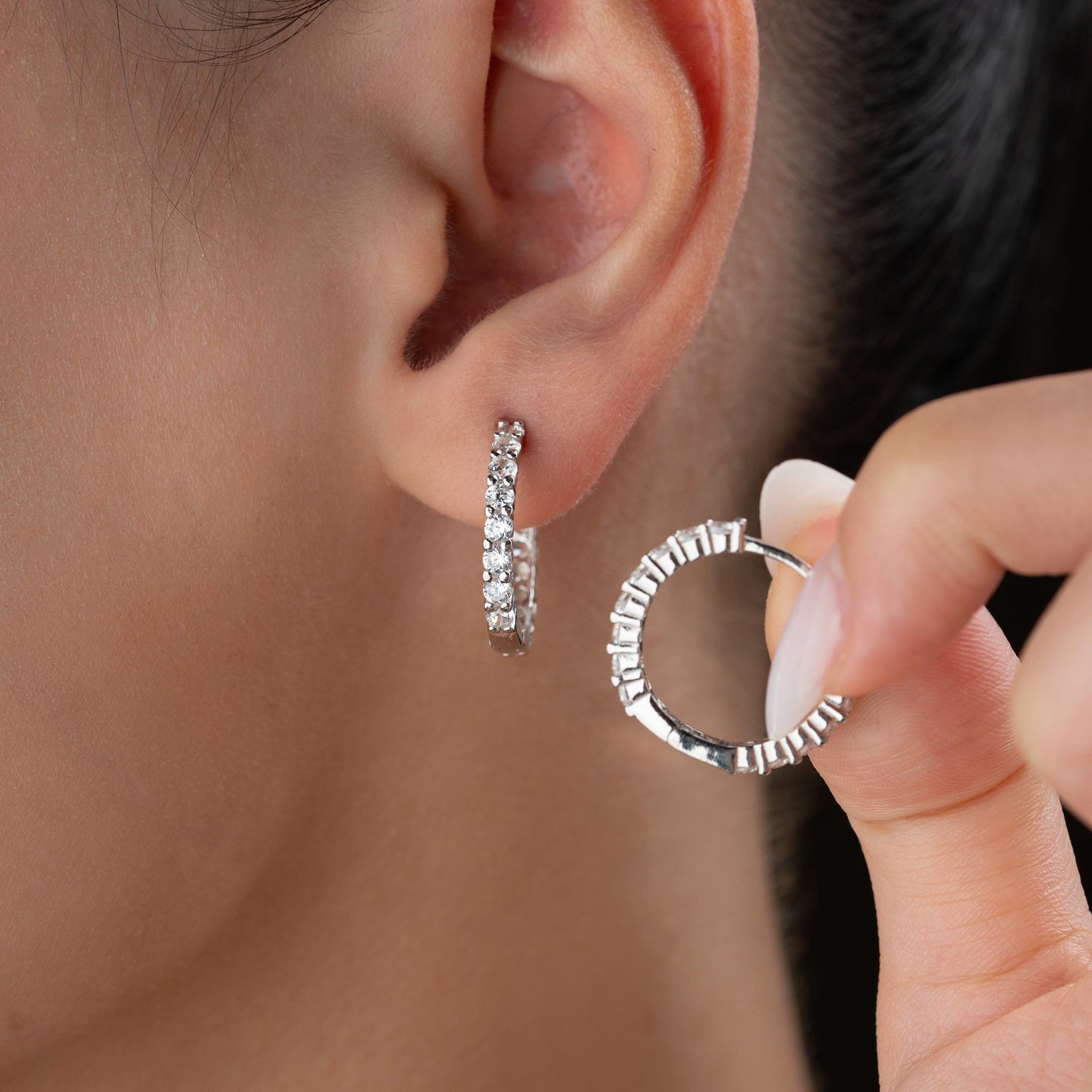 GRACE ÖRONHÄNGAR | 925 SILVER