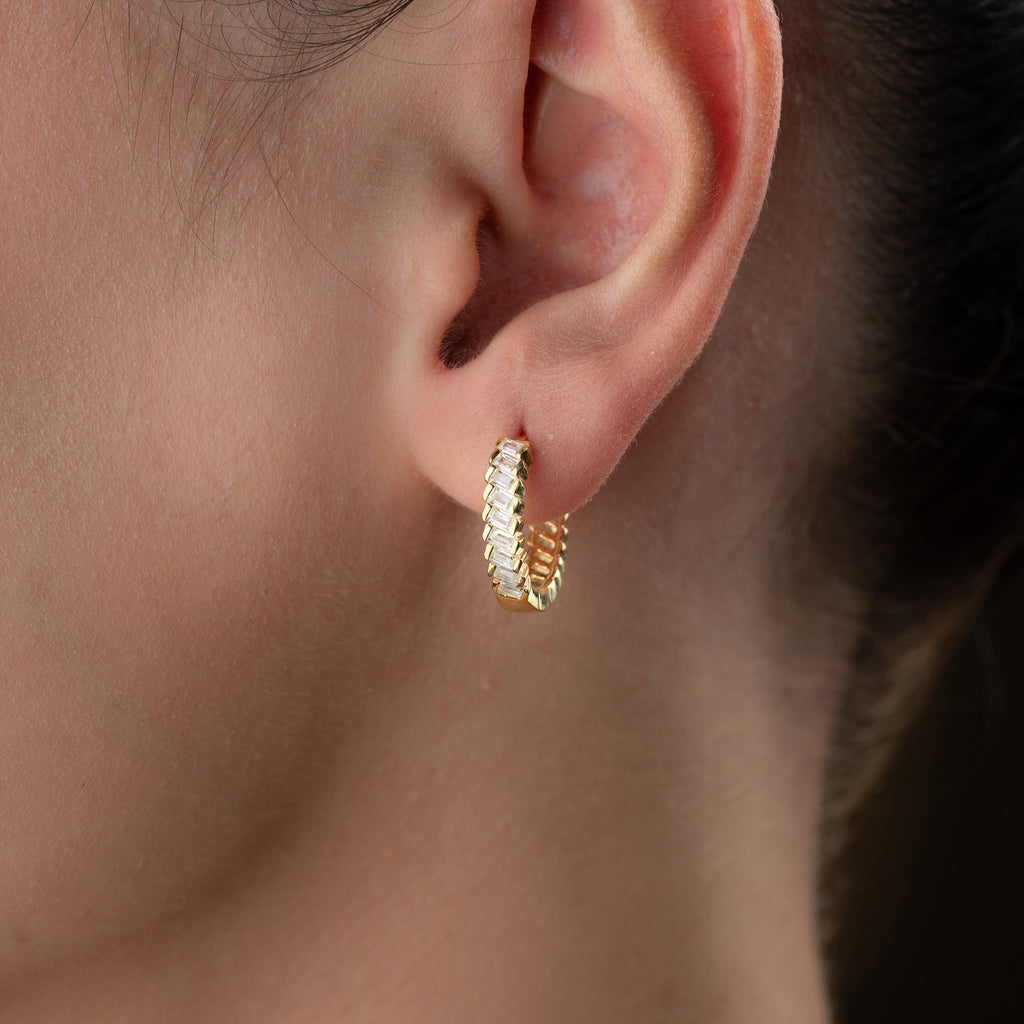 ALLISON MINI ÖGLJÄRNOR | 925 SILVER