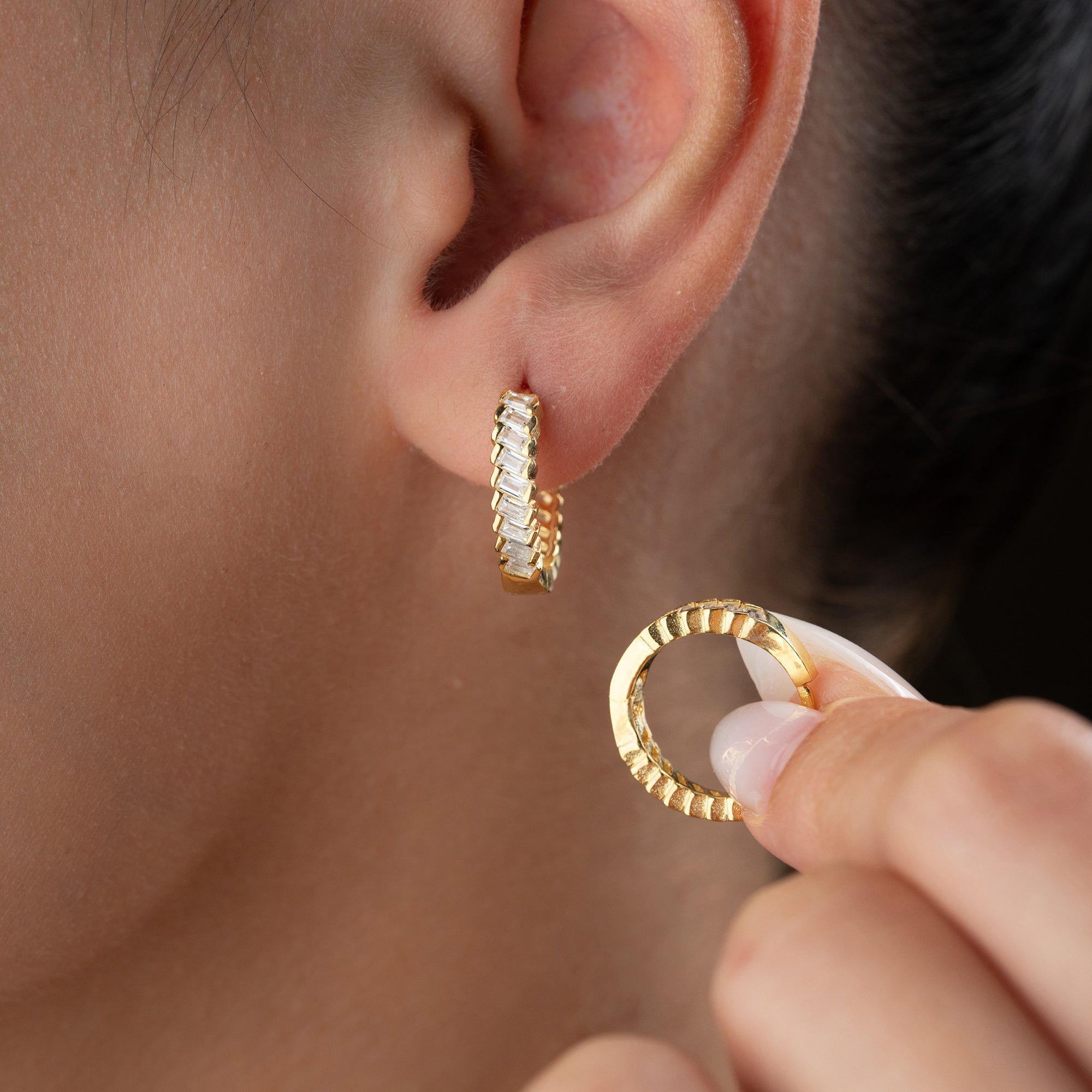 ALLISON MINI ÖGLJÄRNOR | 925 SILVER