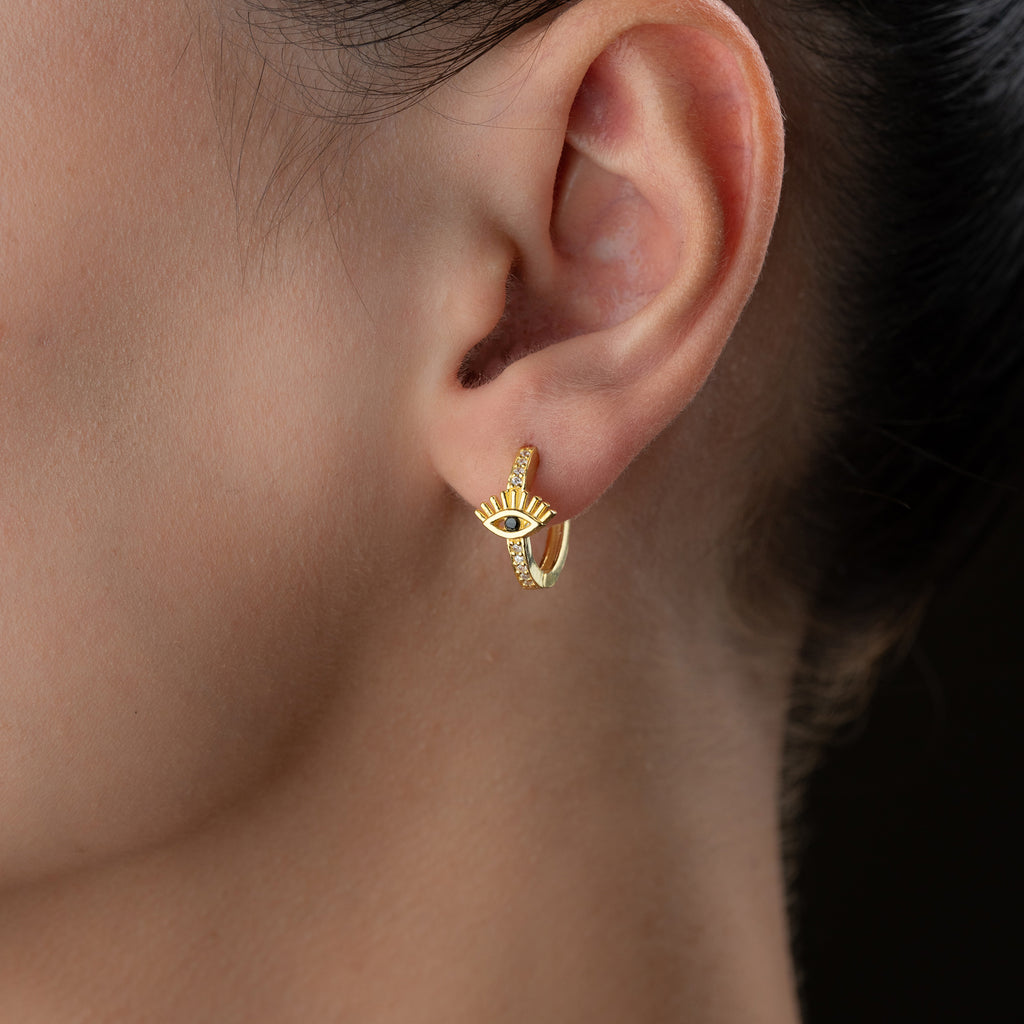 MAYA ÖGONÖRHÄNGEN | 925 SILVER