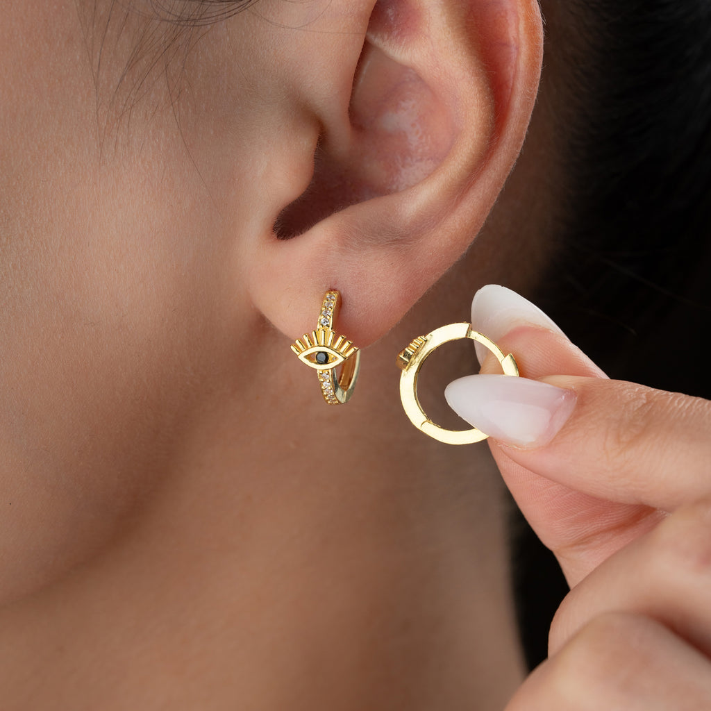 MAYA ÖGONÖRHÄNGEN | 925 SILVER