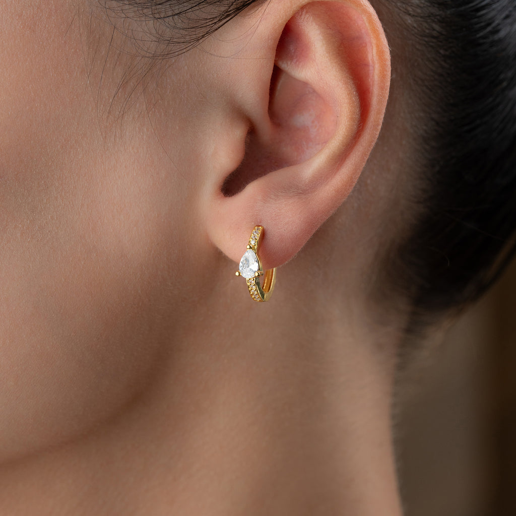 MAYA DROPPHÄNGNING | 925 SILVER