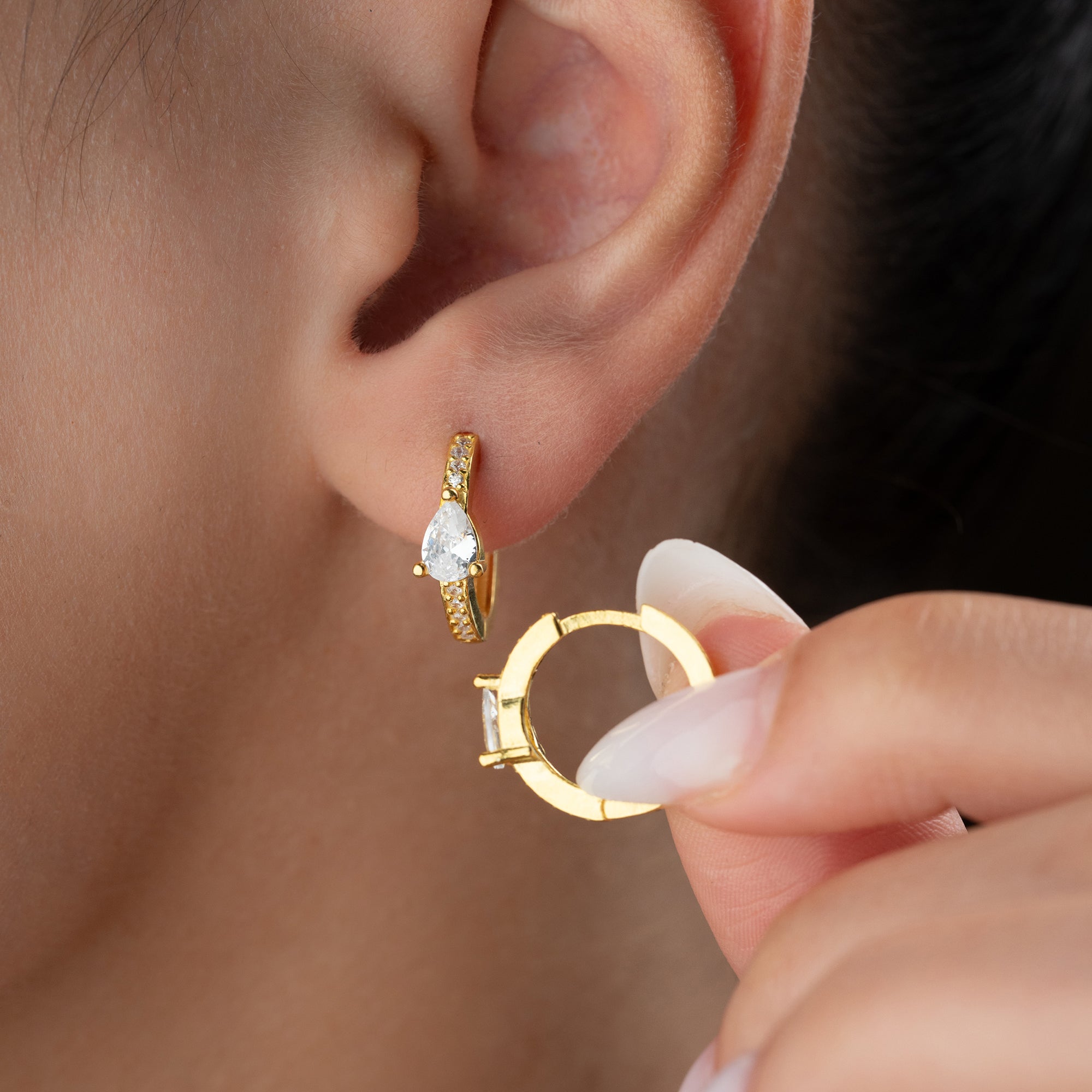 MAYA DROPPHÄNGNING | 925 SILVER