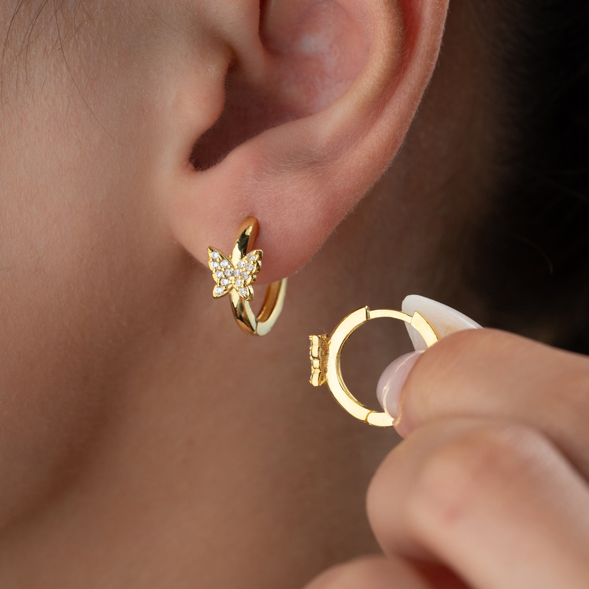 ARIA FJÄRILÖRHANGEN | 925 SILVER