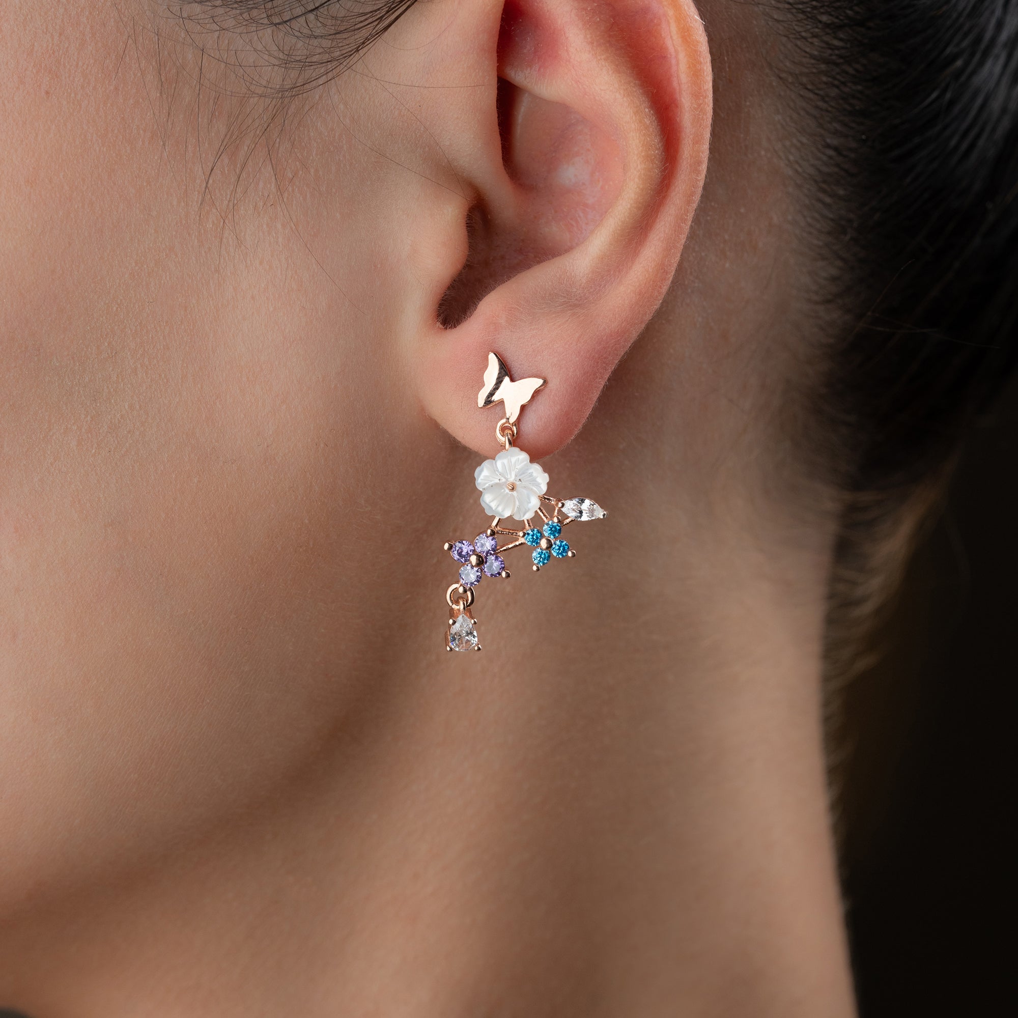 CLEA II ÖRHÄNGEN | 925 SILVER