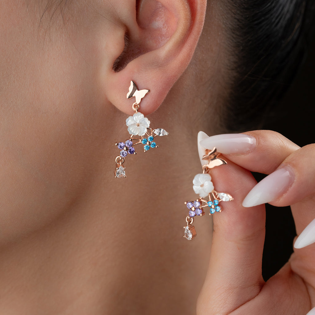 CLEA II ÖRHÄNGEN | 925 SILVER