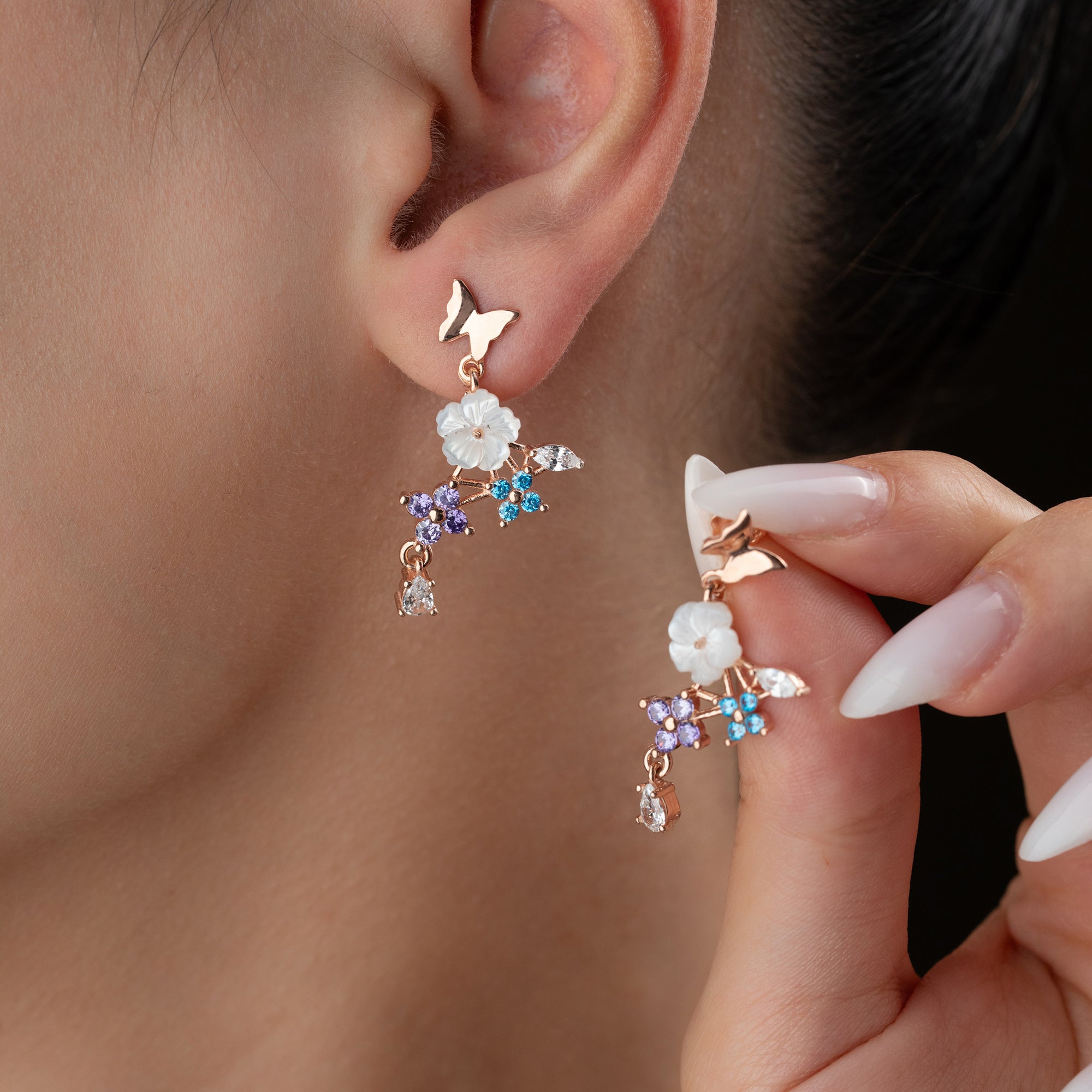 CLEA II ÖRHÄNGEN | 925 SILVER