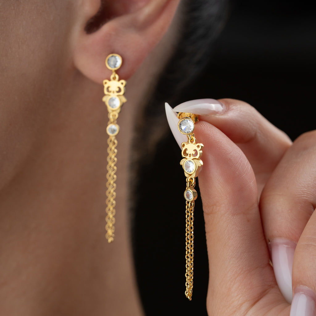 VITTA ÖRHÄNGEN | 925 SILVER