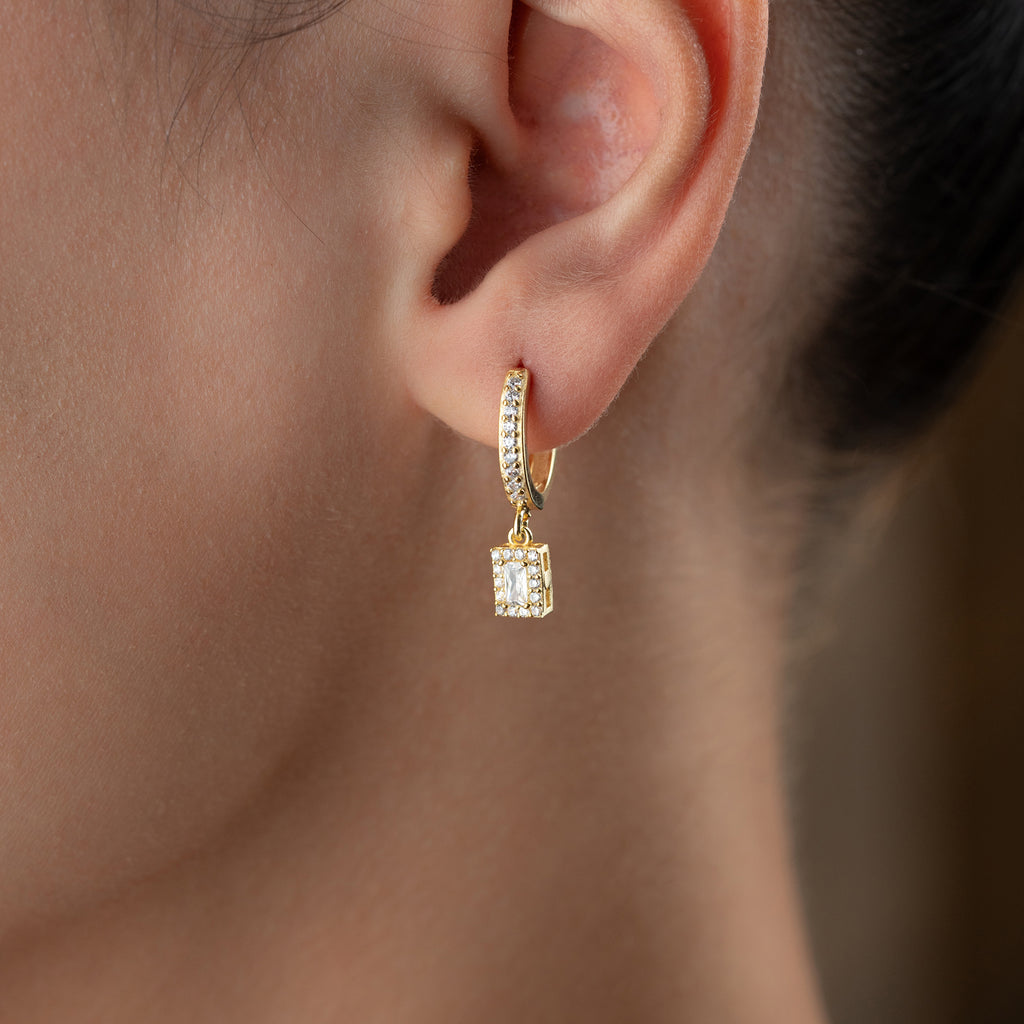 OLVIE ÖRHÄNGEN | 925 SILVER