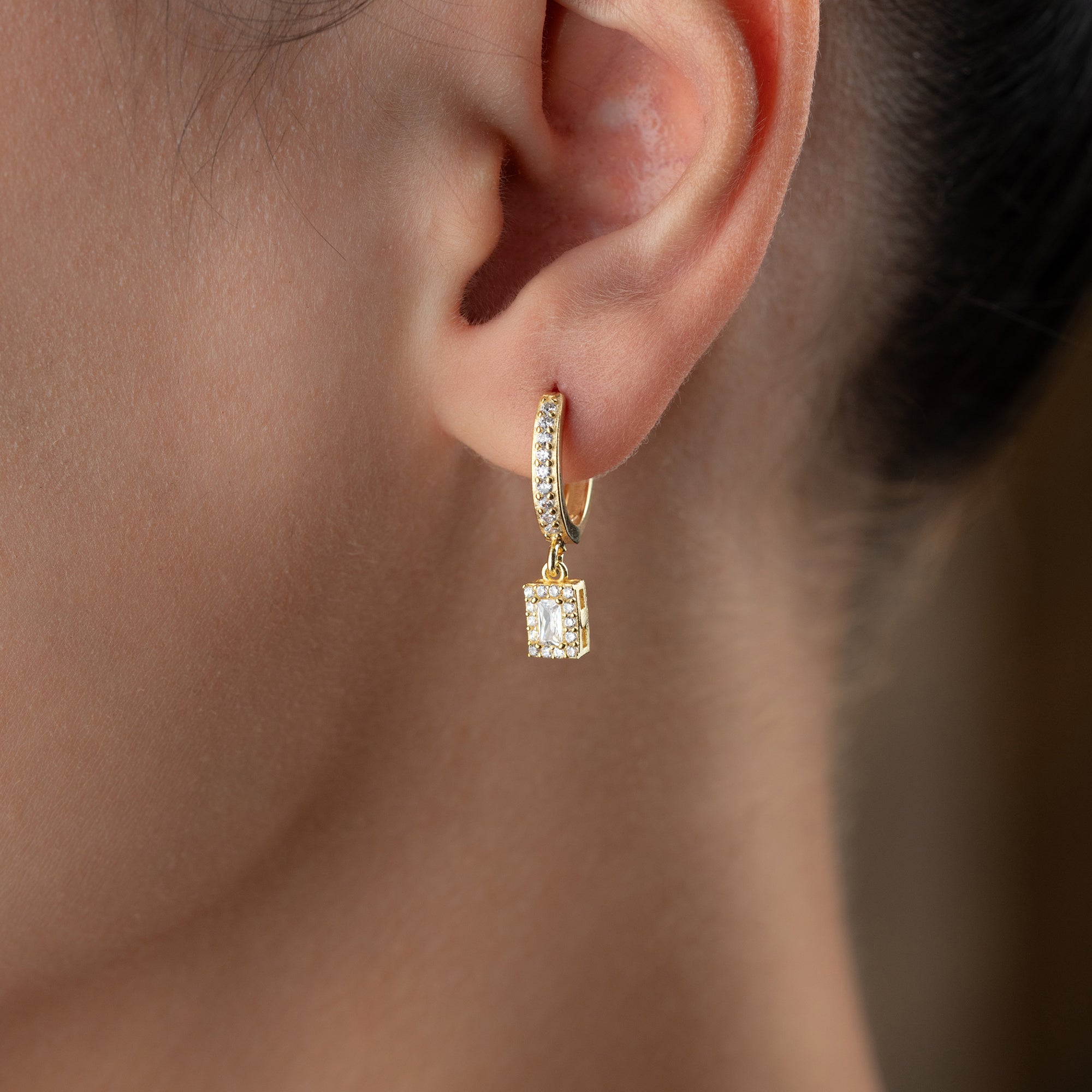 OLVIE ÖRHÄNGEN | 925 SILVER