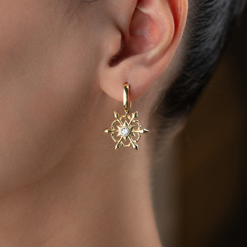 MARIS ÖRHÄNGEN | 925 SILVER