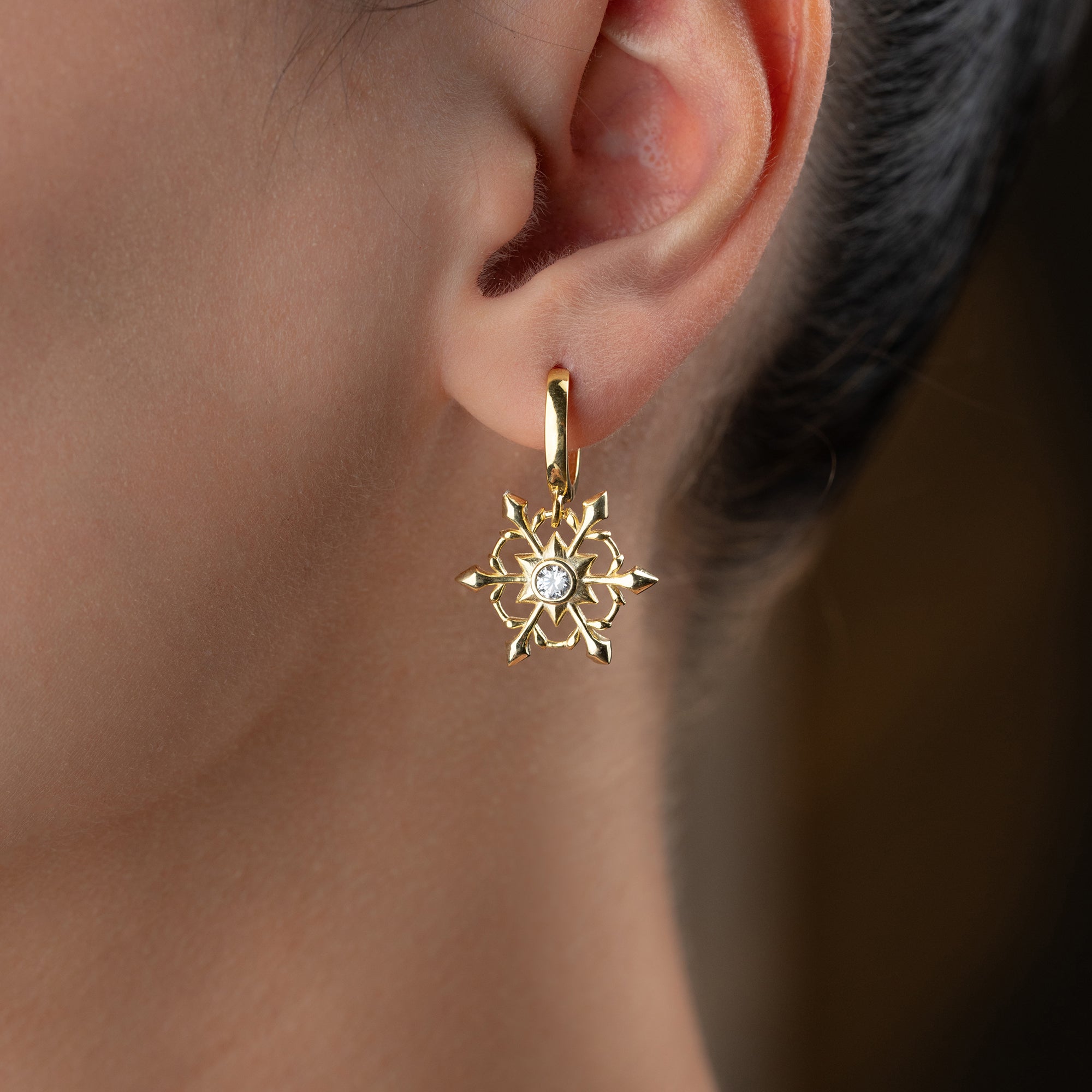 MARIS ÖRHÄNGEN | 925 SILVER