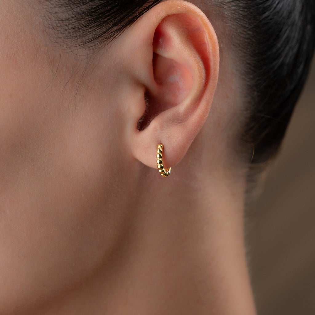 HILDA HJÄRTA ÖRHÄNGEN | 925 SILVER