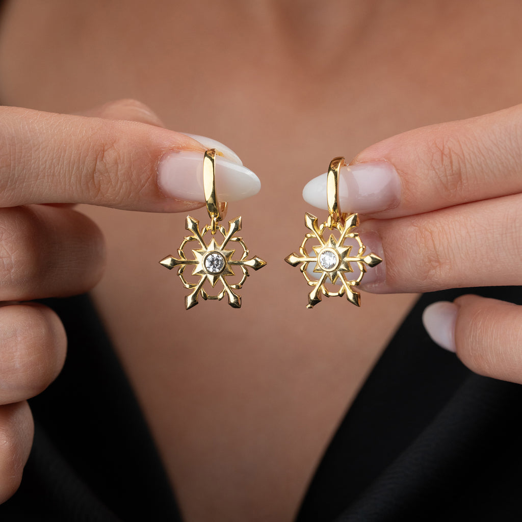 MARIS ÖRHÄNGEN | 925 SILVER