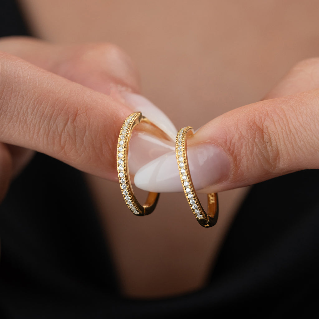 ARIANA ZIRKONIA ÖRONHÄNGAR | 925 SILVER