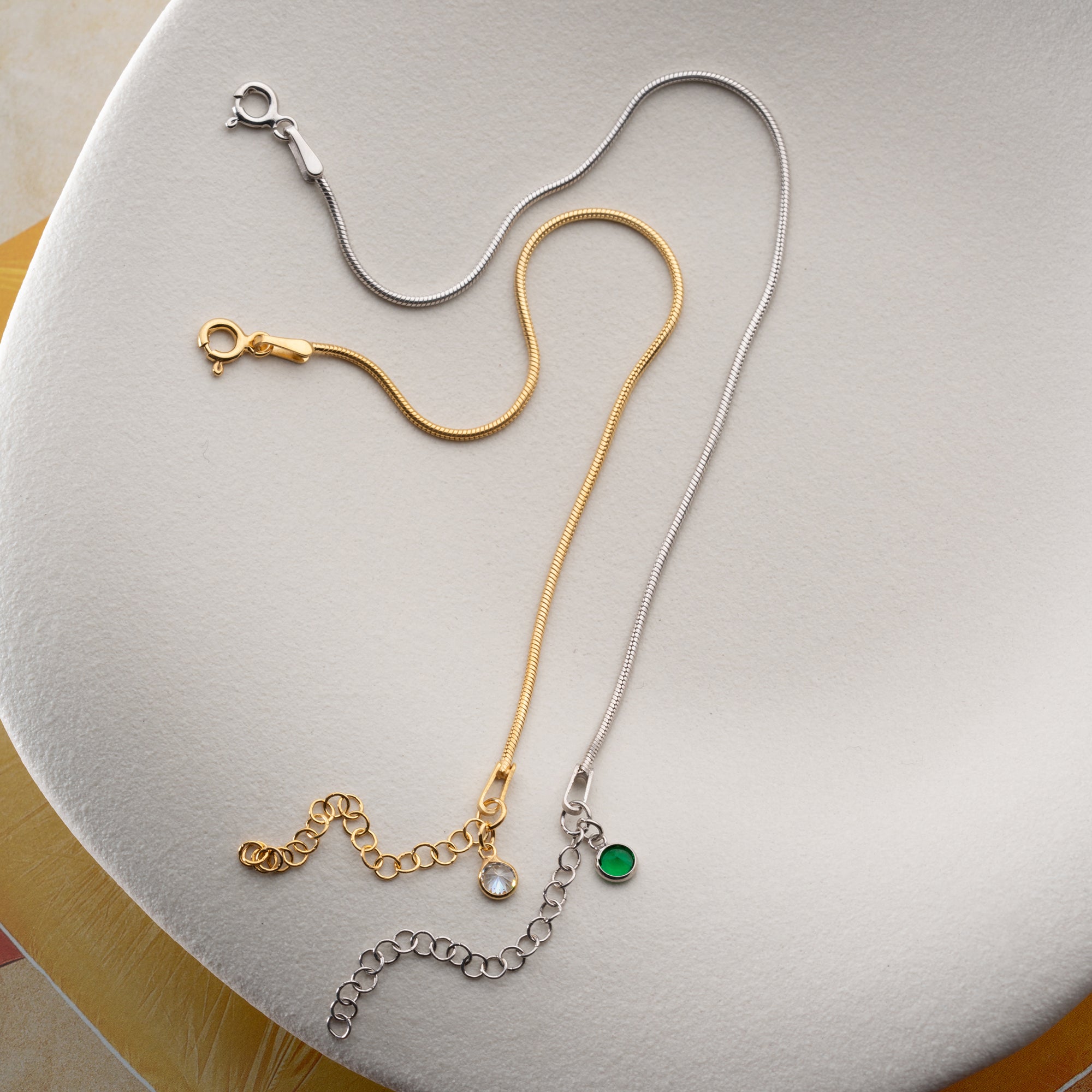 PARTNER ARMBAND MED FÖDELSESTONER | 925 SILVER