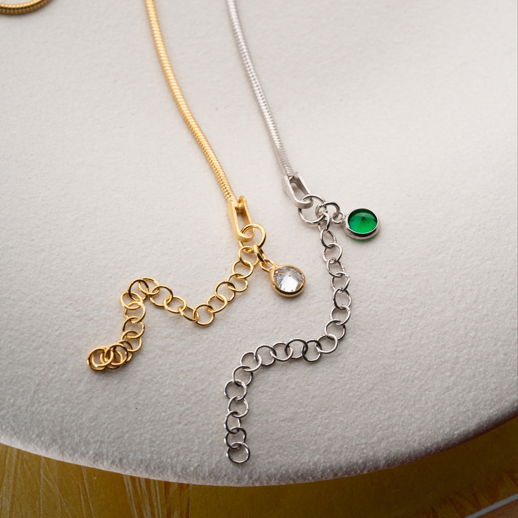 PARTNER ARMBAND MED FÖDELSESTONER | 925 SILVER