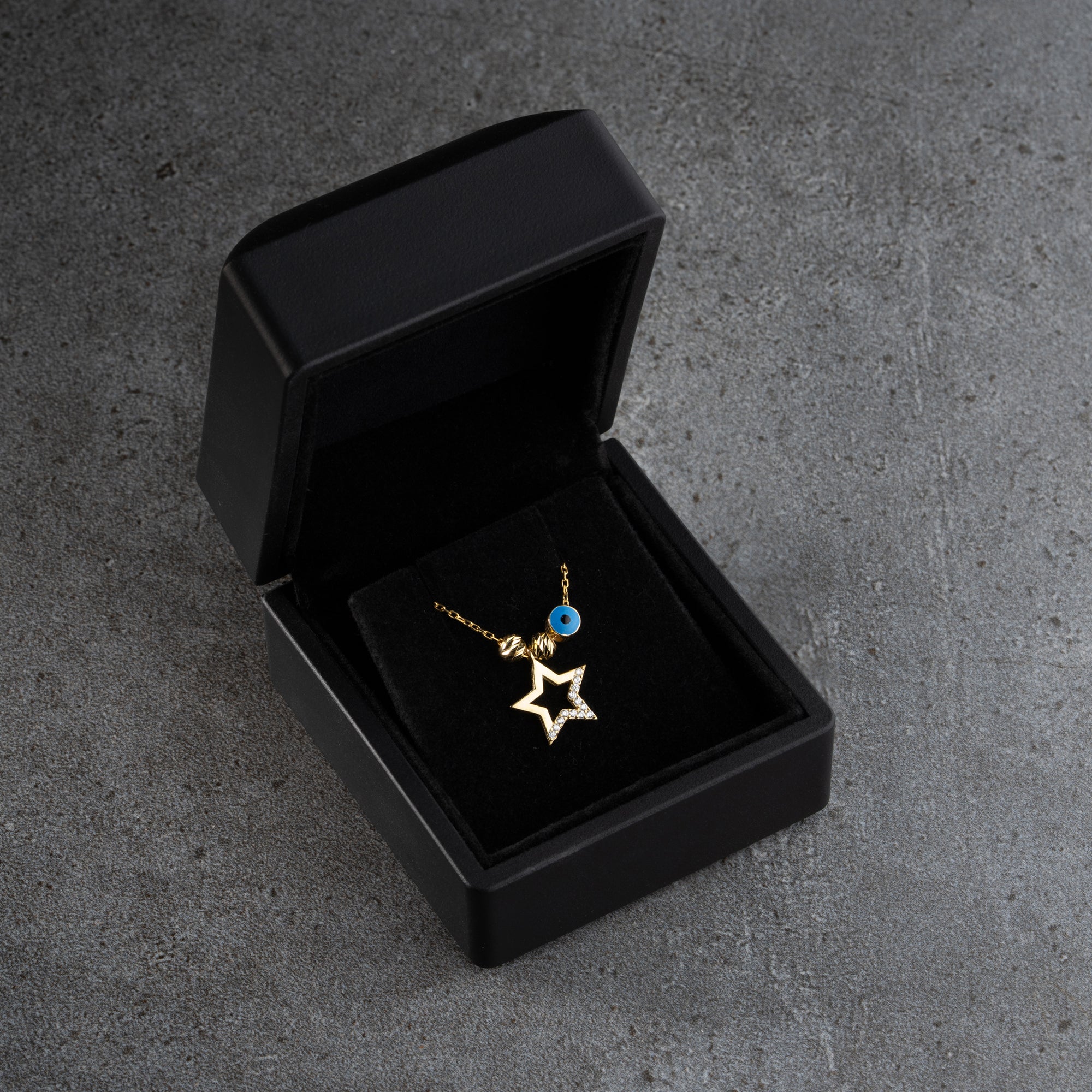 STAR NAZAR HALSBAND | 925 SILVER