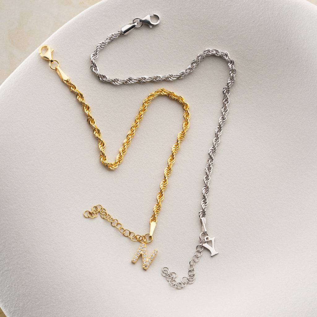 ARMBAND MED VIRVELBOKSTIVER | 925 SILVER