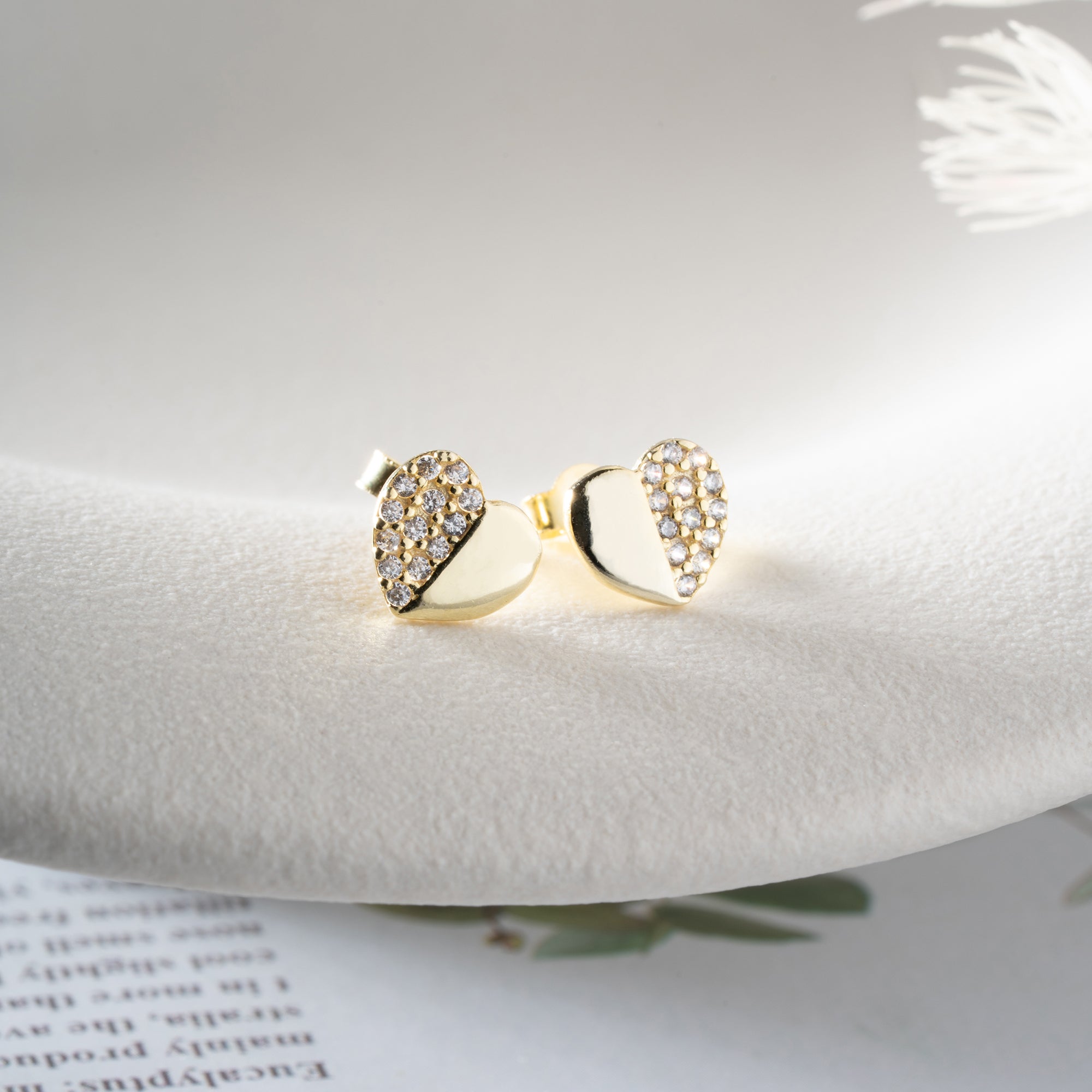 BESS HJÄRTA ÖRHÄNGEN | 925 SILVER